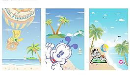 夏日海灘圖片