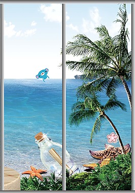 海景移門