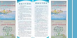 游泳宣傳展板圖片