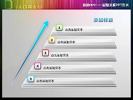 層級關(guān)系PPT圖表
