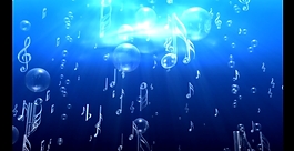 音符氣泡背景