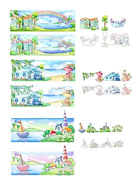 卡通風(fēng)景