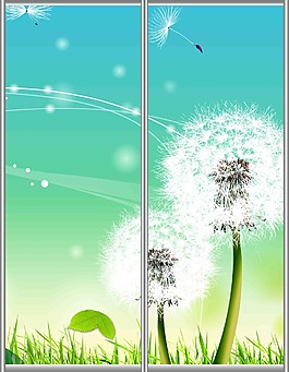 蒲公英移門