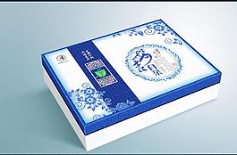 安吉白茶包裝展開圖片