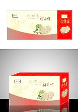 綠豆餅包裝圖片