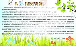 醫療保健知識展板圖片