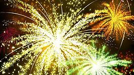 元宵新年煙花素材第23款