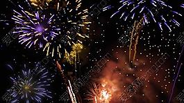元宵新年煙花素材第6款