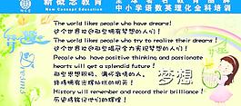 教育培訓(xùn)中心英語(yǔ)格言宣傳欄圖片
