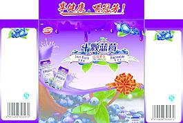 藍(lán)莓包裝禮盒設(shè)計(jì)圖片