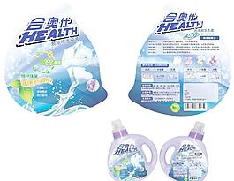 洗衣液包裝設計圖片