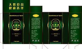 山茶油包裝設(shè)計矢量素材