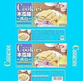 餅干包裝盒圖片