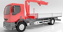 雷諾卡車、液壓機械手希爾博288-ep-2duo米德勒姆