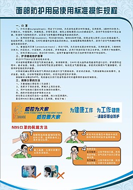 面部防護用品使用標準操作規程