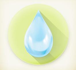 水滴icon圖標標志圖片