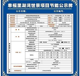 節能公示牌圖片