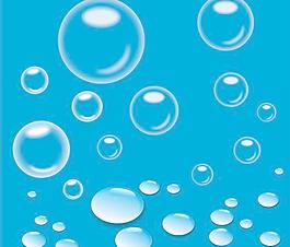 水泡與水珠  氣泡與水滴圖片
