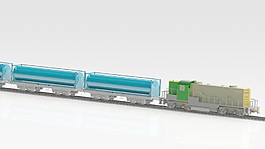20英尺的坦克車