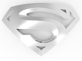 超人標(biāo)志的3D