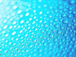 水珠 藍色水珠圖片