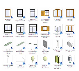 Revit families