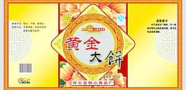 黃金大餅包裝圖片