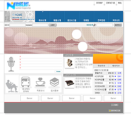 行業商情類網頁模板