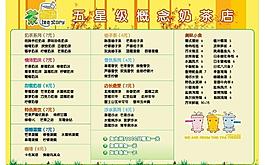 茶物語菜牌a面圖片