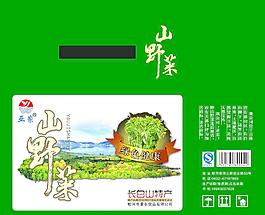 山野菜包裝圖片