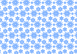 藍(lán)色冰晶雪花背景矢量素材