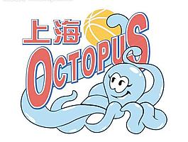 上海八爪魚籃球隊標圖片