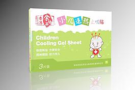 退熱止咳貼 (展開圖)圖片