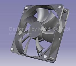 風扇設計 CATIA