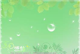 綠色背景素材圖片