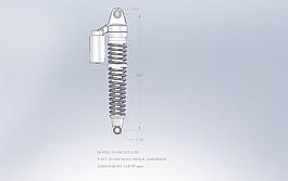 后減震器