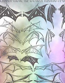 惡魔翅膀圖片