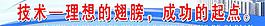 技術(shù) 理想的翅膀 成功的起點圖片