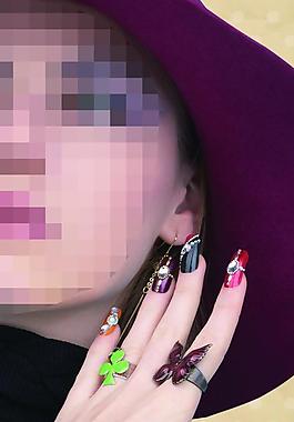 美甲海報圖片