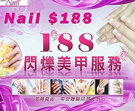 188閃爍美甲圖片