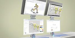 未來(lái)的夢(mèng)想工作臺(tái)桌
