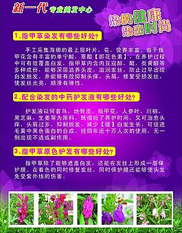 美甲宣傳單圖片