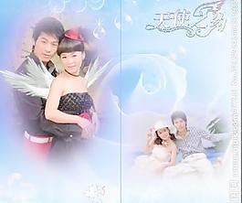 照片模版 天使之約圖片