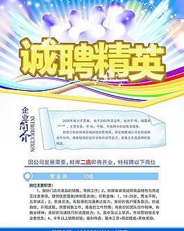 招聘 招聘海報圖片
