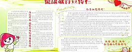 健康教育宣傳欄圖片