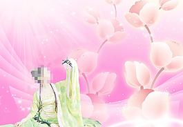 仙女與鮮花廣告圖片