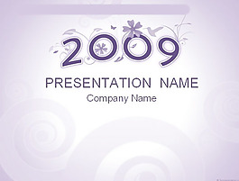 2009牛年ppt模板