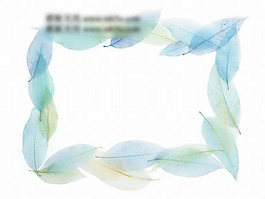 水藍(lán)色框架PPT