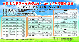 招生簡章老年大學