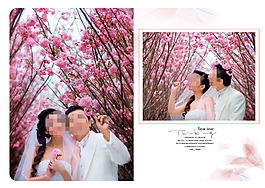 浪漫的邂逅 主題婚紗模板